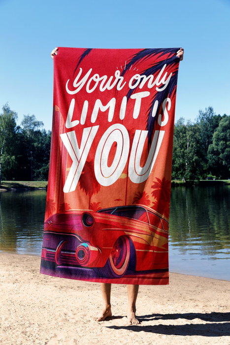 Mijölnir Toalla de Playa 70, Multicolor, 70 x 130 cm, 70% Poliéster / 30% Poliamida